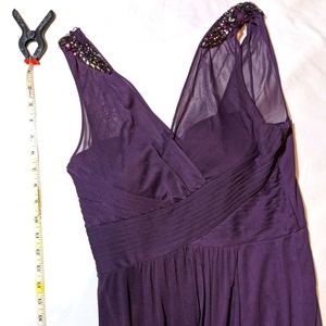 adrianna papell evening gown a-line sz 2 NWT